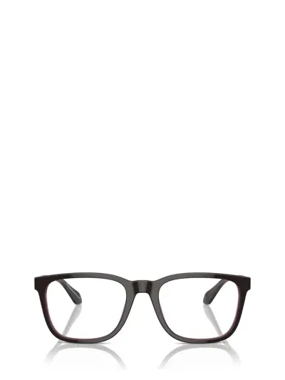 Giorgio Armani Eyeglasses In Top Brown / Transparent Pink