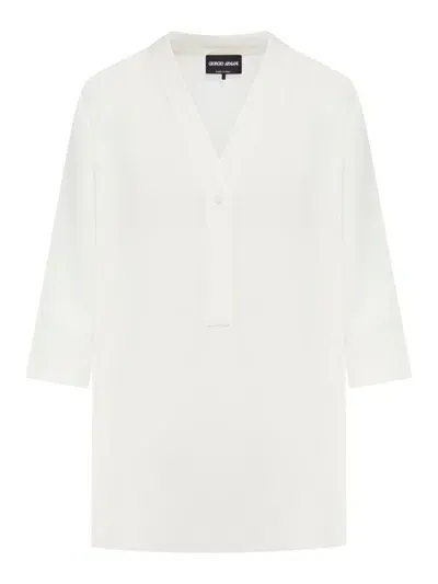 Giorgio Armani Shirts In White