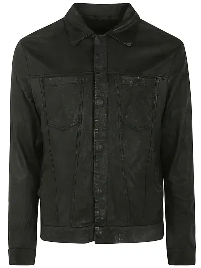 Giorgio Brato Biker Jacket In Black