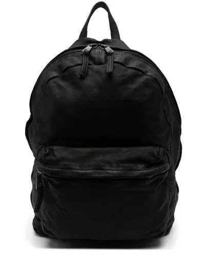 Giorgio Brato Leather Backpack In Black