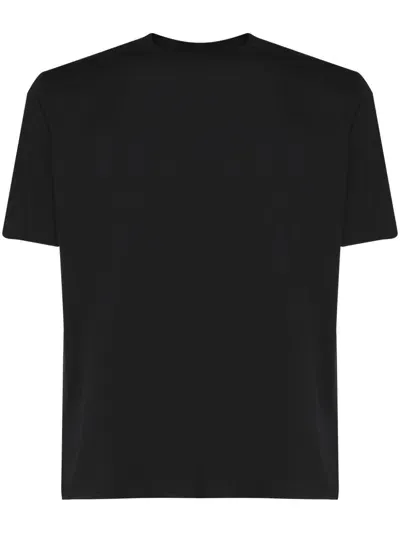 Giuliano Galiano Cotton T-shirt In Black