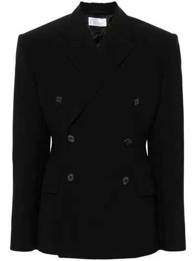 Giuseppe Di Morabito Double-breasted Blazer In Black