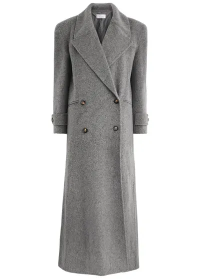 Giuseppe Di Morabito Double-breasted Wool Coat In Grey