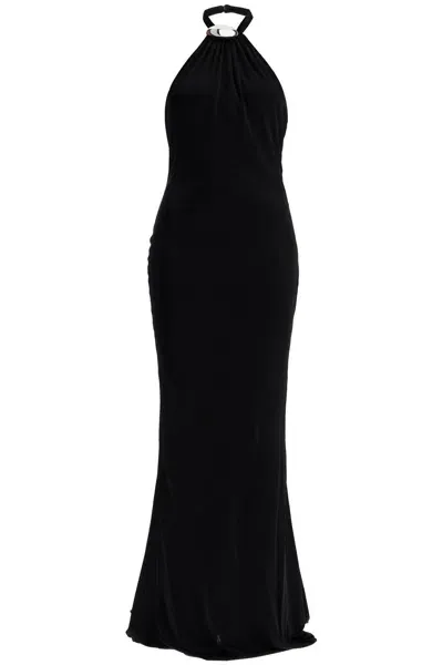 Giuseppe Di Morabito Jersey Dress With Train