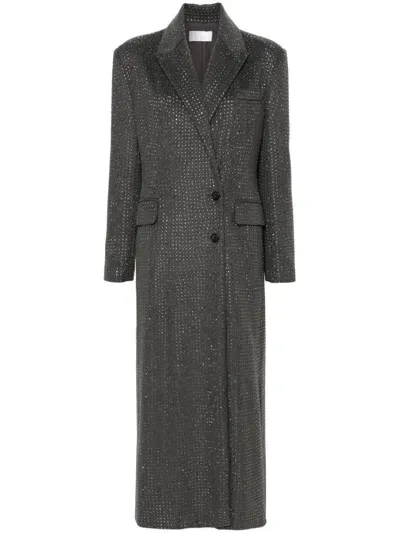 Giuseppe Di Morabito Sequinned Coat In Grey