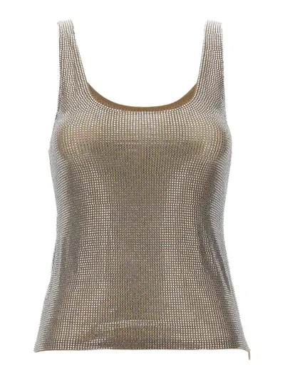 Giuseppe Di Morabito Crystal Top In Cream