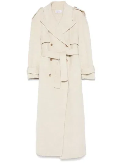 Giuseppe Di Morabito Wool Coat In Neutrals