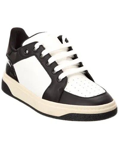 Giuseppe Zanotti Gz94 Low-top Leather Sneakers In Black