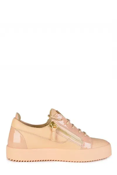 Giuseppe Zanotti Giusseppe Zanotti Womens Classic London Low Sneakers In Nude