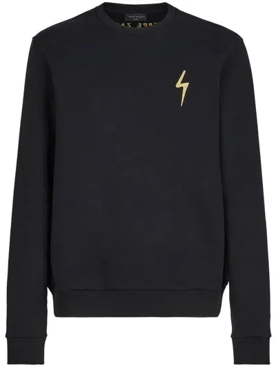 Giuseppe Zanotti Long Sleeves Sweatshirt In Schwarz