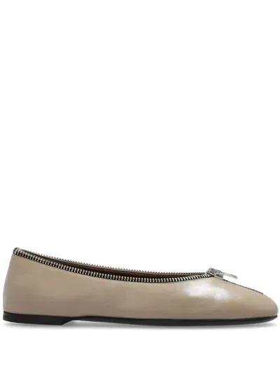 Giuseppe Zanotti Oraine Ballerina Shoes In Neutrals