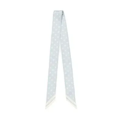 Givenchy 4g Motif Scarf In Blue