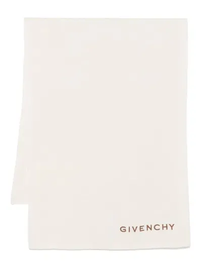 Givenchy 4g Scarf In White