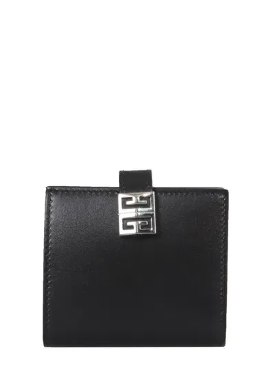 Givenchy 4g Small Bifold Wallet In Black