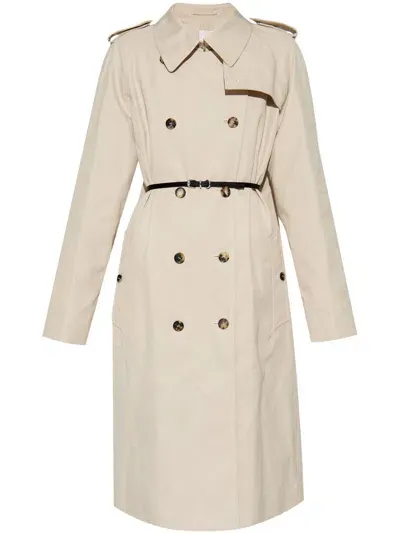 Givenchy Voyou Trench In Neutral