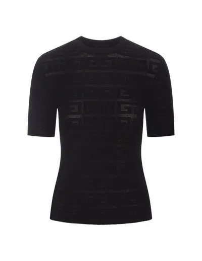 Givenchy Black Jacquard Pullover