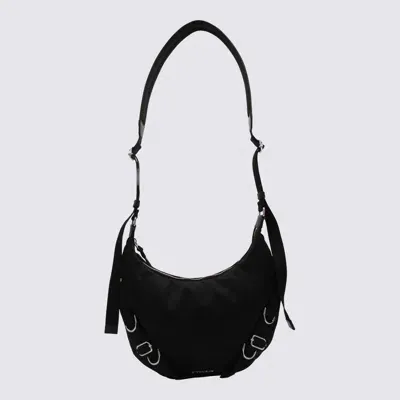 Givenchy Black Nylon Voyou Shoulder Bag