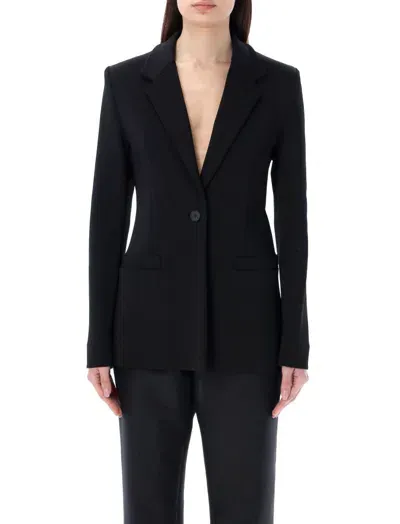 Givenchy Single Button Blazer In Black