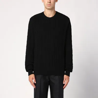 Givenchy Black Sweater With 4g Motifs