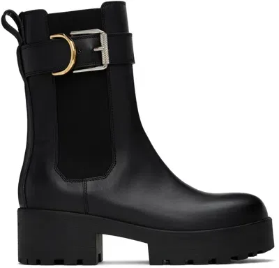 Givenchy Black Voyou Chelsea Boots