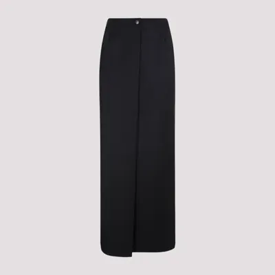 Givenchy Woman Black Wool Blend Skirt