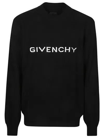 Givenchy Wool Sweatshirt In Black