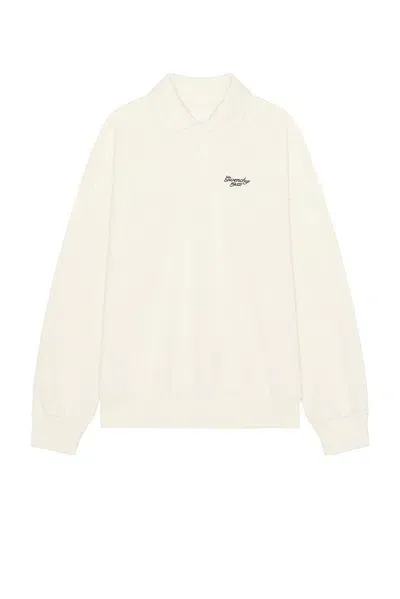 Givenchy Buttoned Raglan Sweatshirt In Ivory