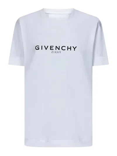 Givenchy White Cotton Jersey T-shirt