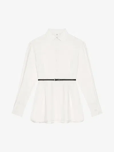 Givenchy Chemise Voyou En Soie In Ecru