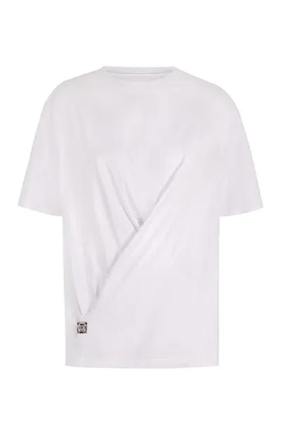 Givenchy Cotton Crew-neck T-shirt In White