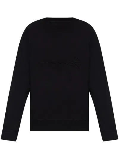 Givenchy Cotton Sweatshirt In Black