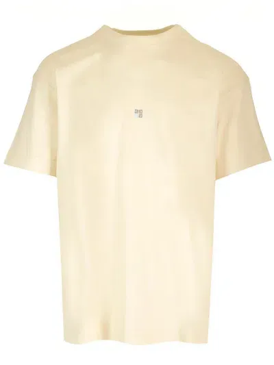 Givenchy Cotton Jersey T-shirt In Neutral