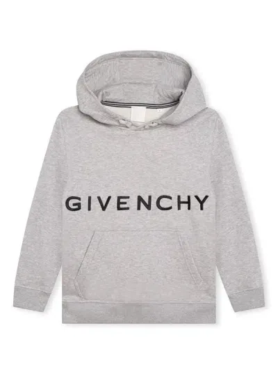 Givenchy Kids' X Disney Oswald-print Hoodie In Grey