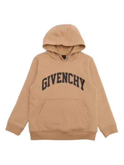 Givenchy Kids' Hoodie In Beige