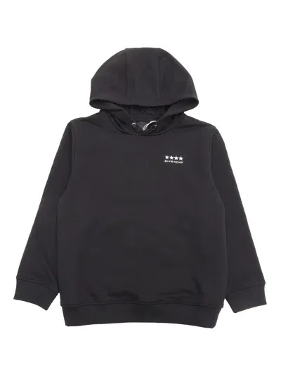 Givenchy Kids' Hoodie In Black