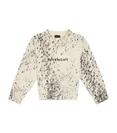 Givenchy Kids' Wool-blend Logo Sweater (4-12+ Years) In Multicolor