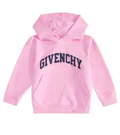 Givenchy Kids' Hoodie Aus Jersey In Pink