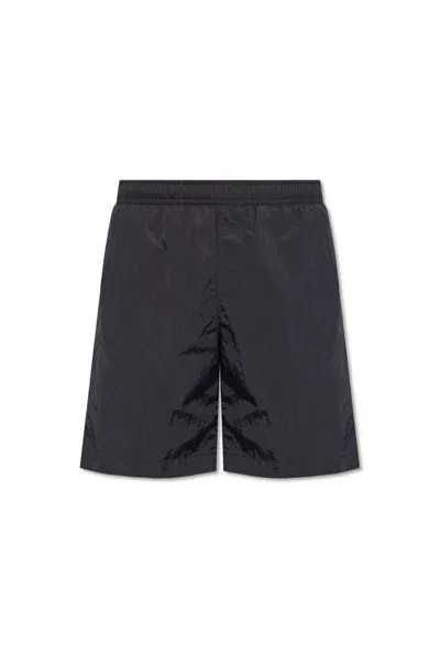 Givenchy Logo Detailed Swim Shorts In Black