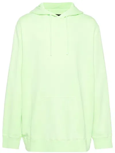 Givenchy Logo-print Hoodie In Green