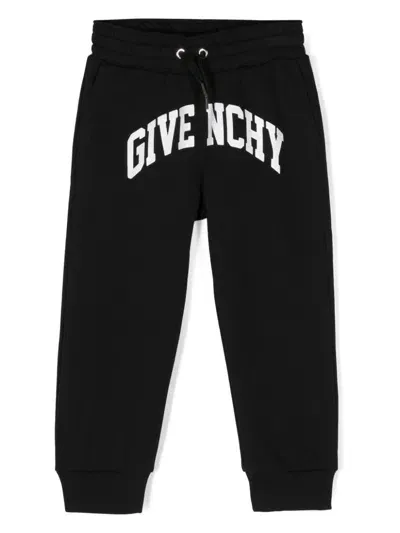 Givenchy Logo-print Track Pants In 黑色