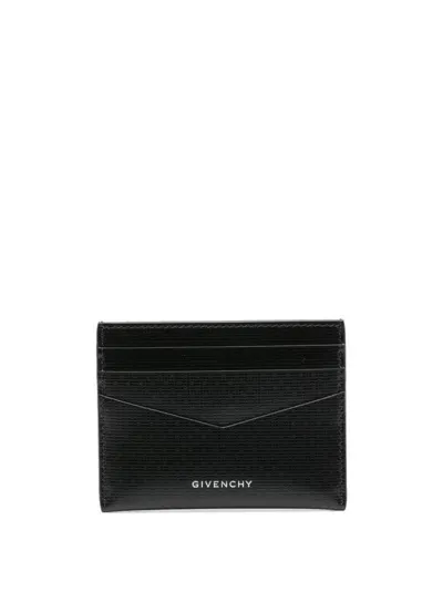 Givenchy Logo Printed Cardholder In Black