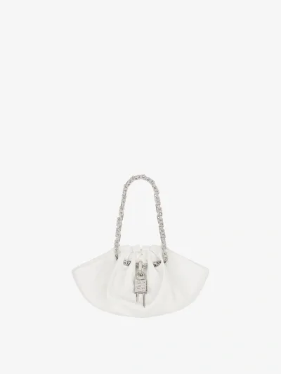 Givenchy Mini Kenny Neo Bag In Tumbled Leather In Multicolor