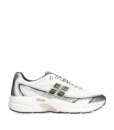 Givenchy Nfnty-52 Low-top Sneakers In Silver