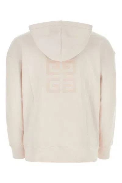 Givenchy Pastel Pink Cotton Sweatshirt In Nudepink