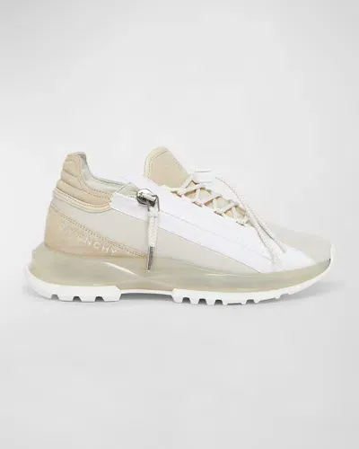 Givenchy Spectre Zip Runner Sneakers In Beige