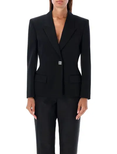 Givenchy Structured Jacket In Black