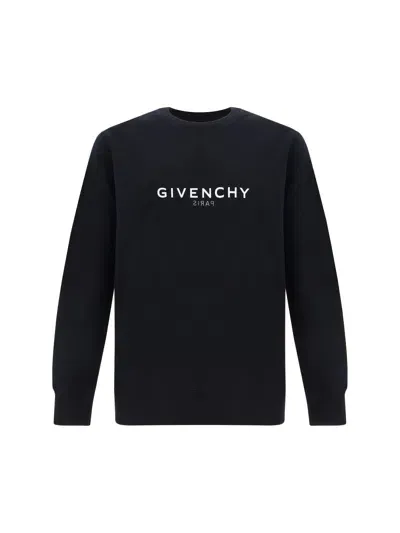 Givenchy Sweatshirt In Nero