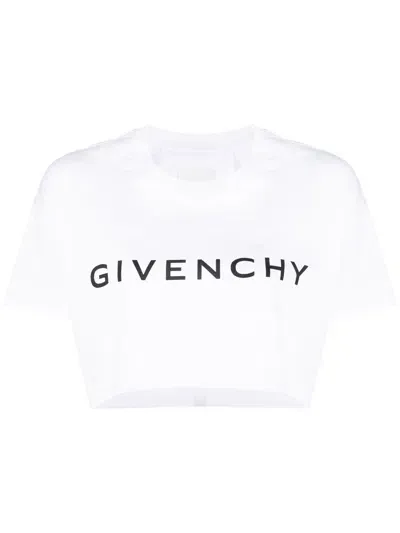 Givenchy T-shirt Corta  In White