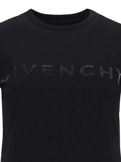 Givenchy T-shirt Logo In Black