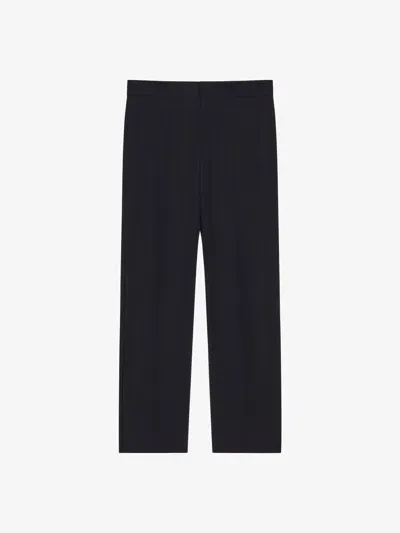 Givenchy Tailored Pants In Wool In Black